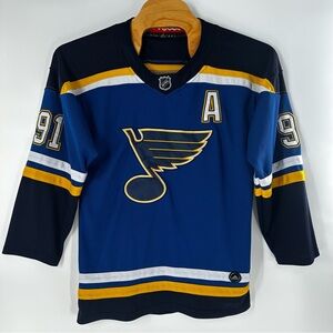 Men’s St. Louis Blues Vladimir Tarasenko Adidas Primegreen Jersey Size 52